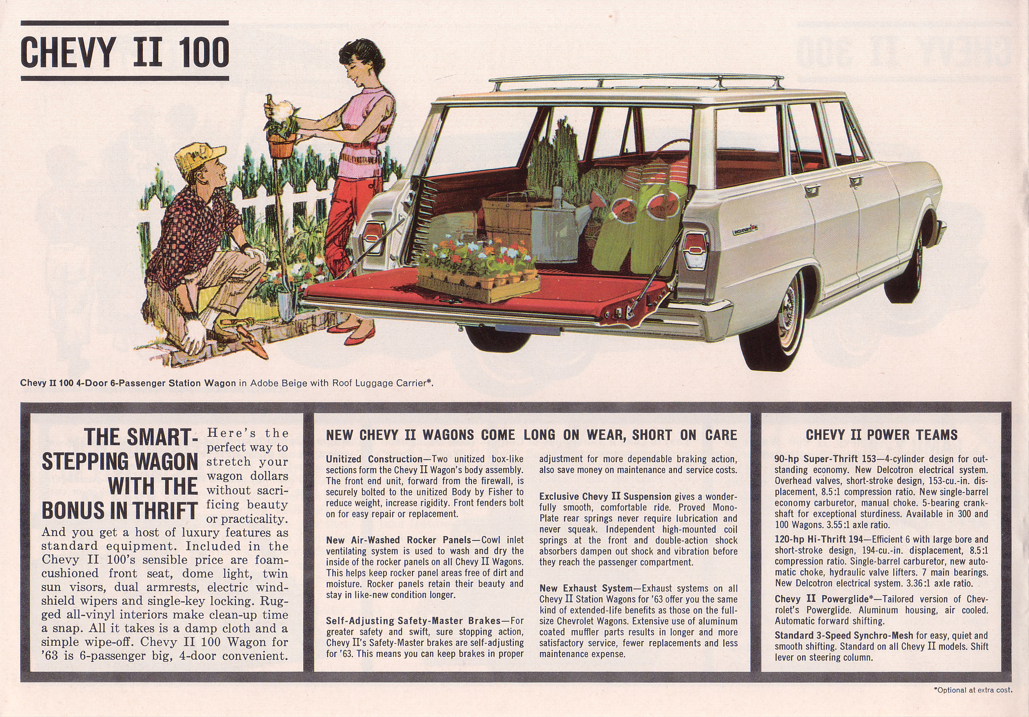 1963 Chevrolet Wagons Brochure Page 5